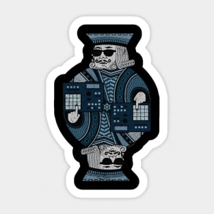 Music Producer King Sticker